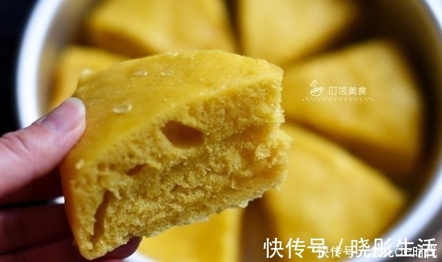 南瓜发糕|想吃发糕不用买了，用这个方法做，不粘牙不塌陷，简单又营养