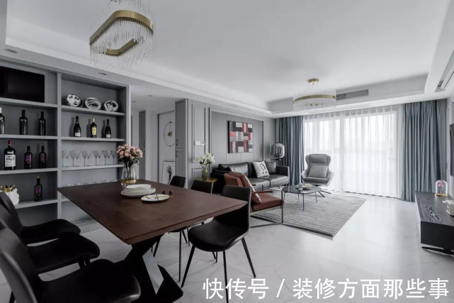 装修|161平混搭四居室,儿童房让孩子享受在这“动物世界”氛围里