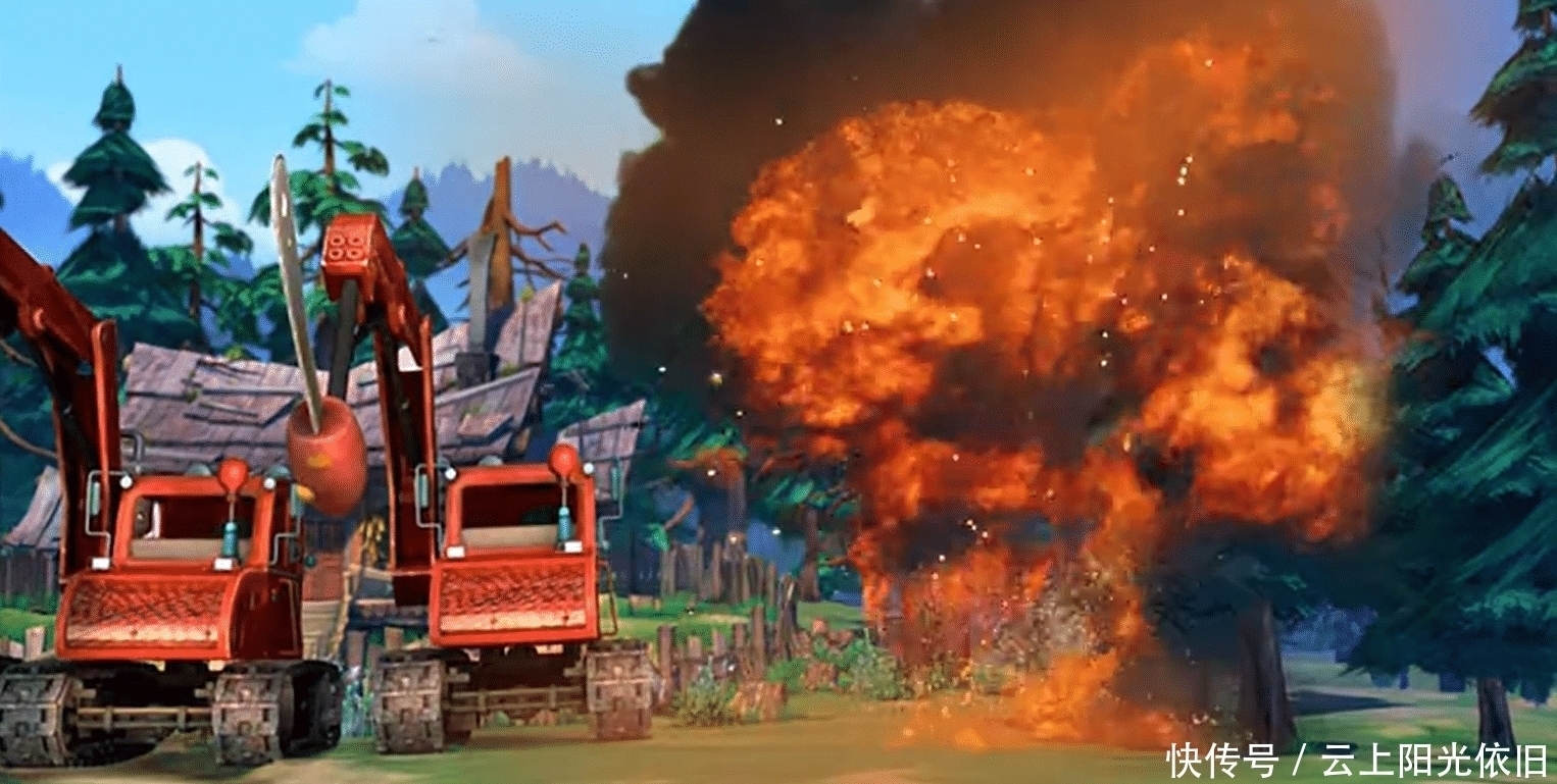 熊大|光头强改行成为猎人前极为悲惨,负债500万前发生了什么事情?