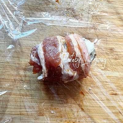 香辣烤肉酱|香煎五花肉芝士饭团