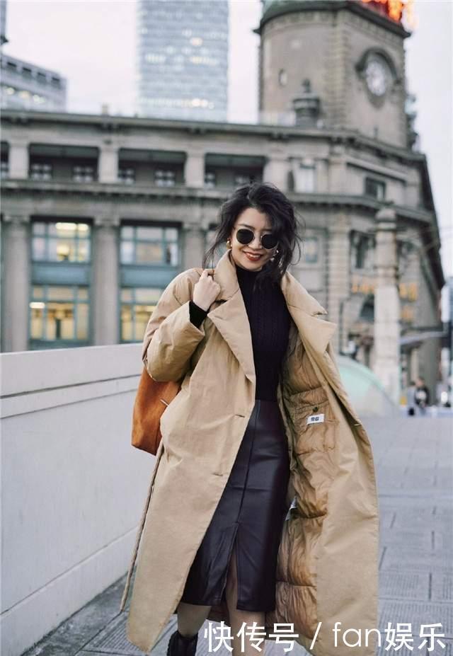 温柔|时尚博主三木真会穿,秋冬温柔慵懒的大衣新穿法,精致优雅还高级