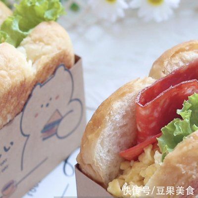 沙拉酱|元气满满厚蛋烧三明治