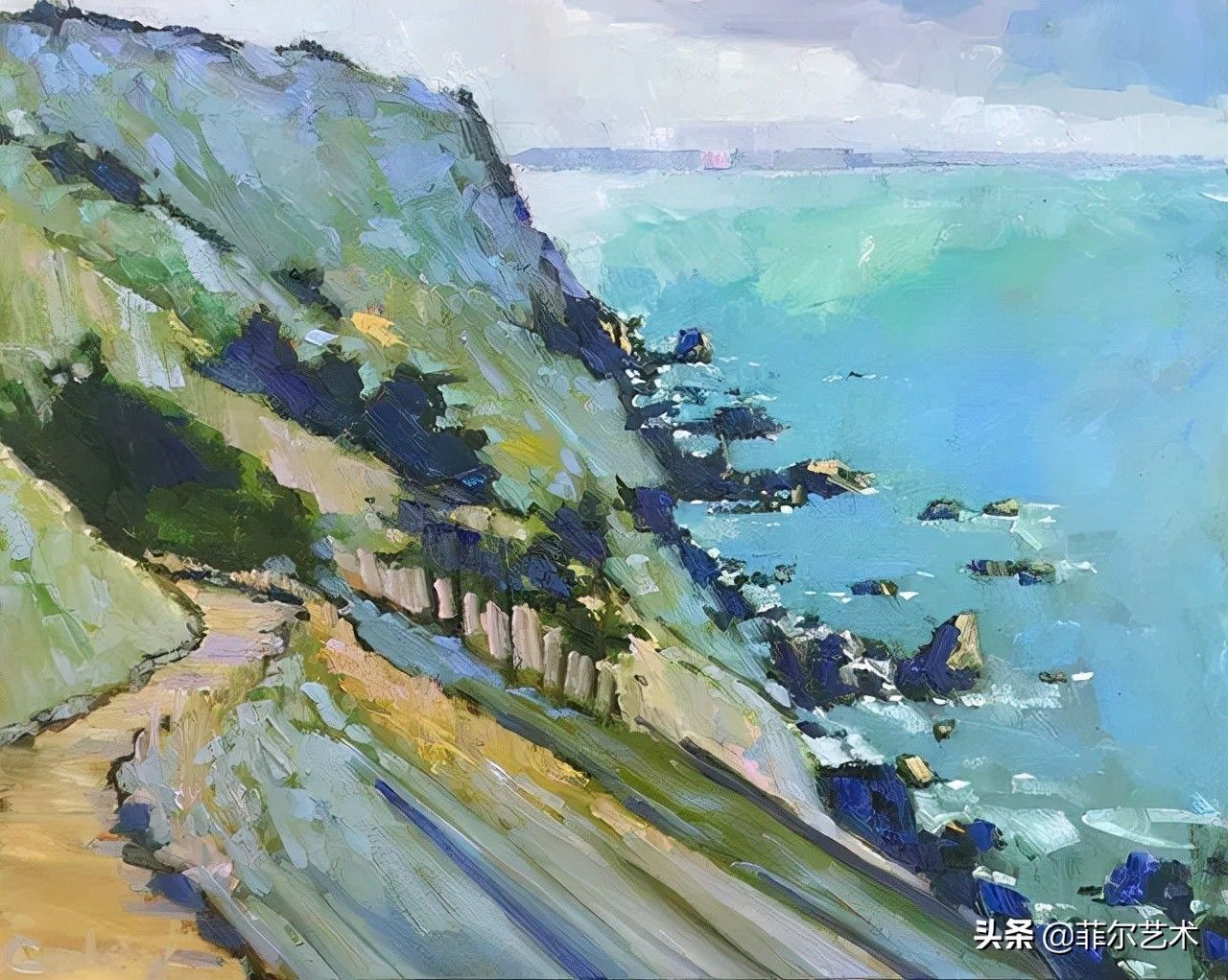 科利|光色十足，如梦如幻~美国画家尼古拉斯·科利风景油画作品欣赏