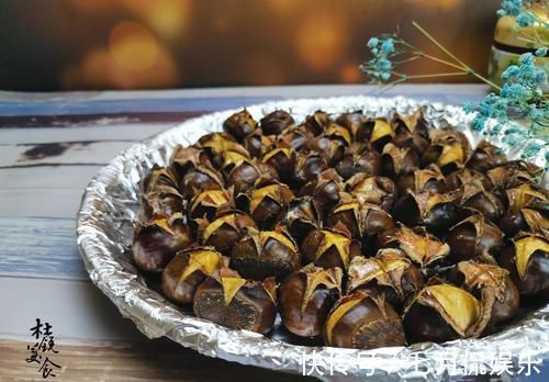 小步|在家做糖炒栗子,多加1小步,栗子个个开口,轻松剥皮还不糊