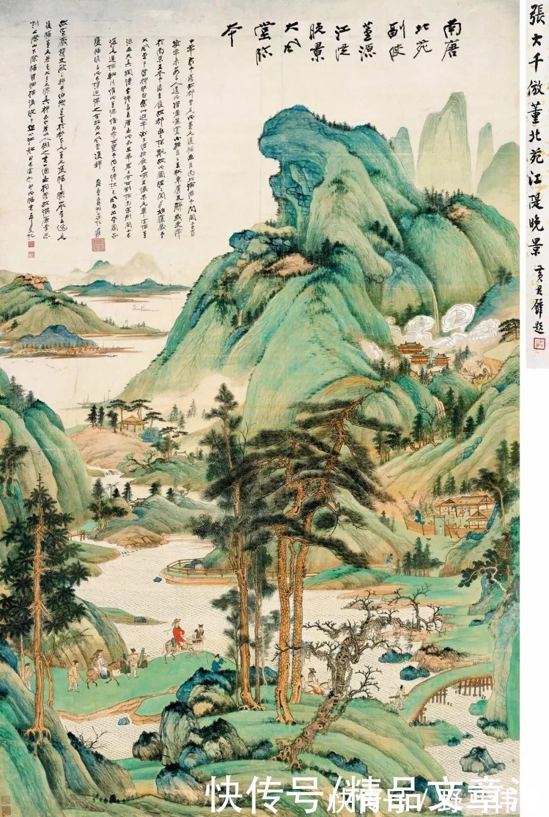 江堤晚景&最会仿画的艺术家,他仿的画,卖的比真迹都贵