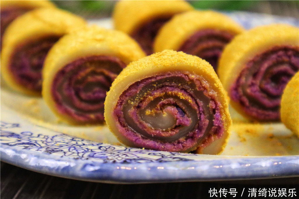 做驴打滚原来这么简单,不用烤箱不用油炸,掌握比例都能做好