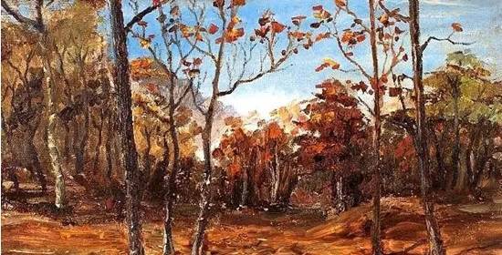 画幅$这两位大师笔下的秋色,梦幻迷离,思念无限