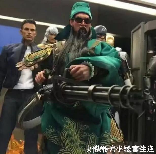 机关枪|皮出天际的手办,唐僧手拿98K是认真的吗,看到关老爷后释然了