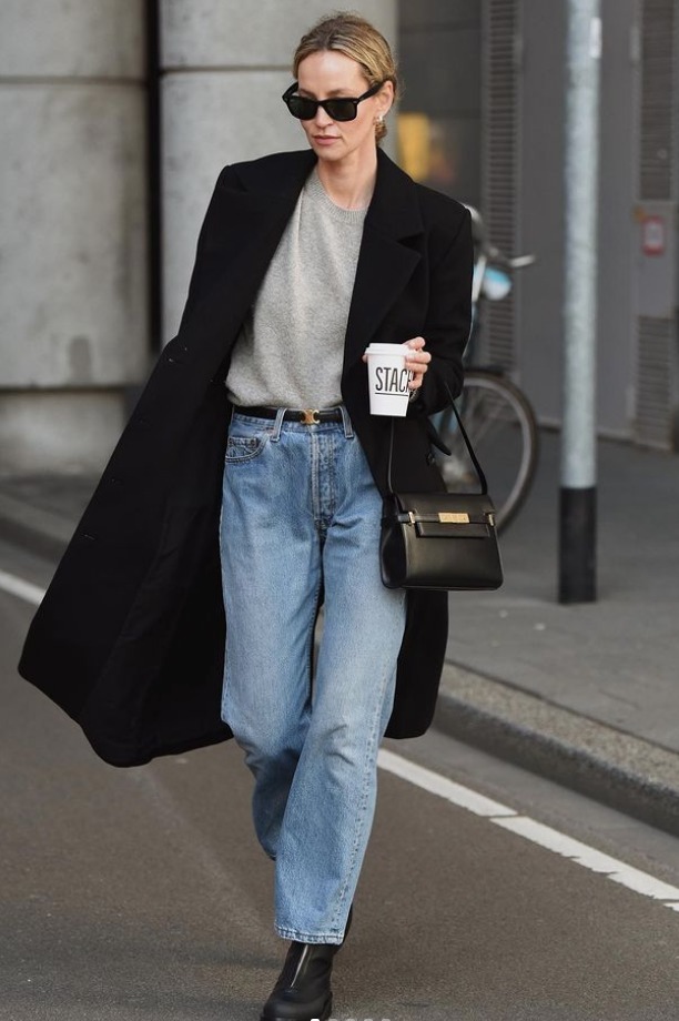 大衣 黑色大衣+基本款,美炸了!