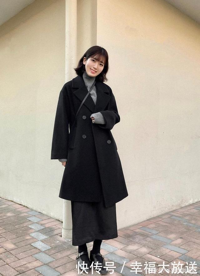 正确|大衣+半裙,才是冬天的正确打开方式