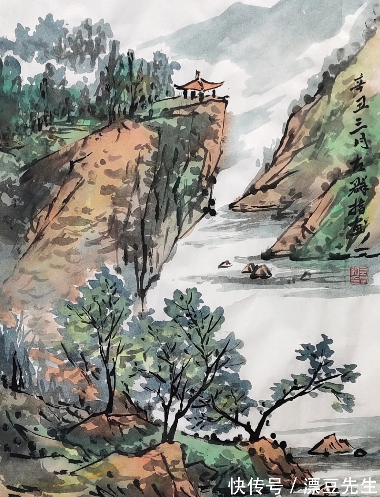 左群&不炫技的国画家|左群山水画