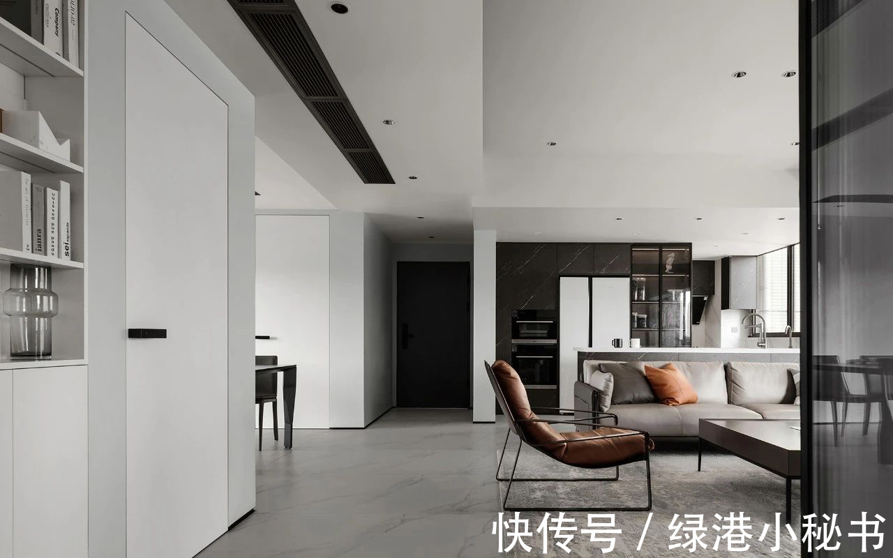 案例|装修案例欣赏:惊叹!洁净又有个性的现代简约风格!