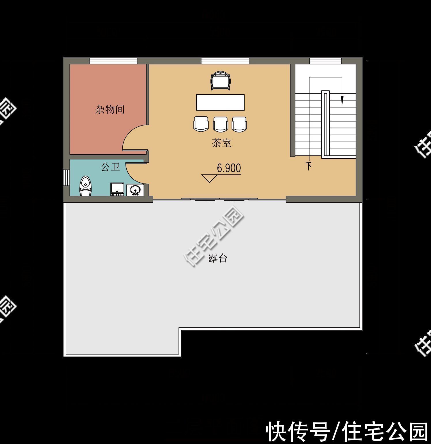 健身房|2021年回农村建房,这4套图纸被使用次数最多,且都有一个共同点