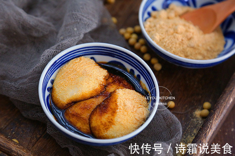 搅一搅,只需几分钟,网红麻薯就做好了,非常简单,一看即会