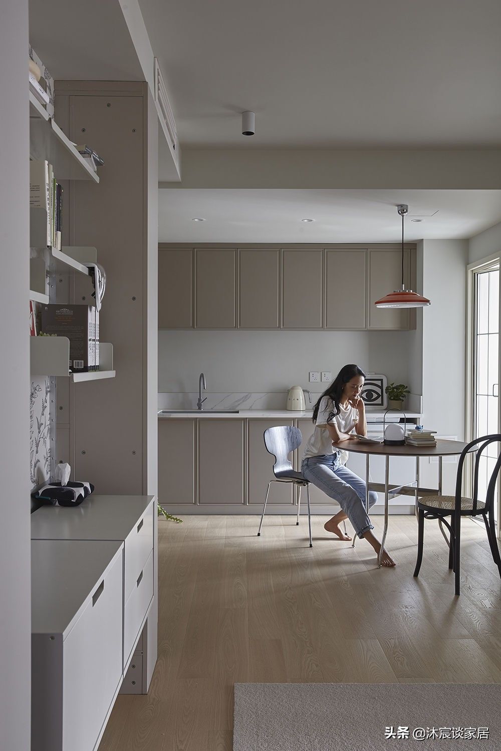 客餐厅|3处完美改造术,她让采光不好空间又小的房子,成为了理想居所