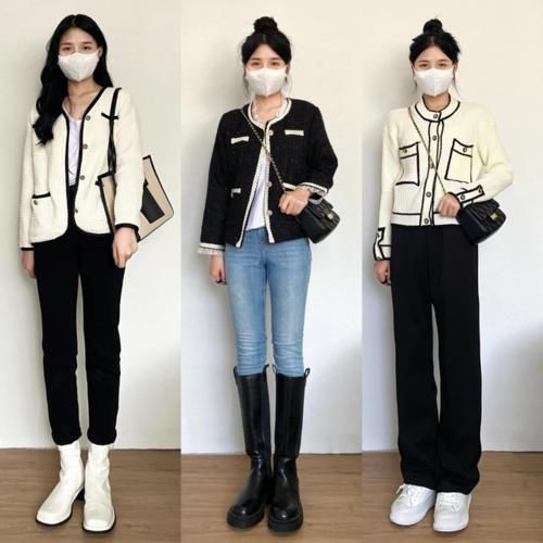 oversize 秋天，建议小个子女生这样穿“外套”！显高显瘦，还很显气质