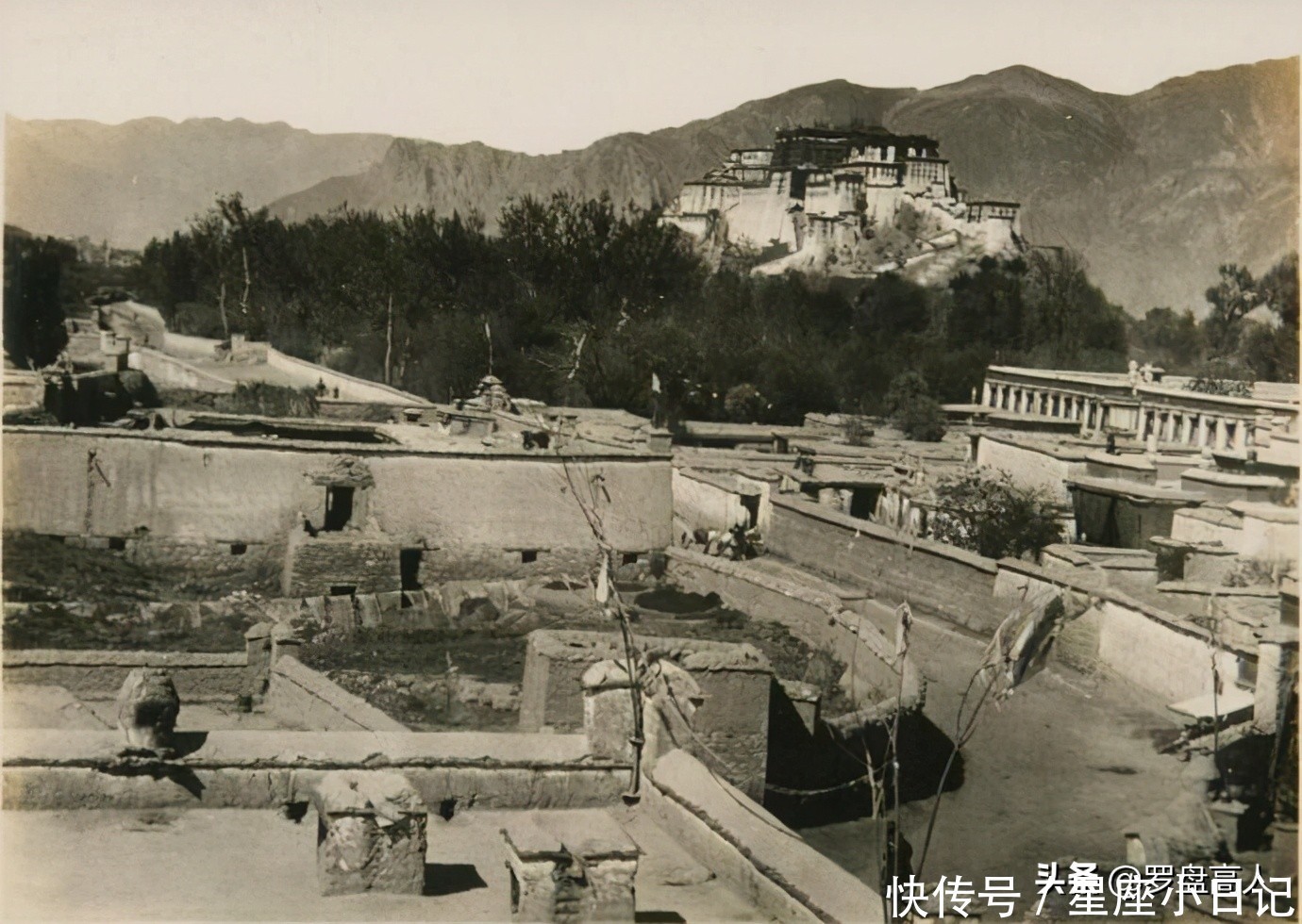 西藏老照片：1926年的拉萨景象