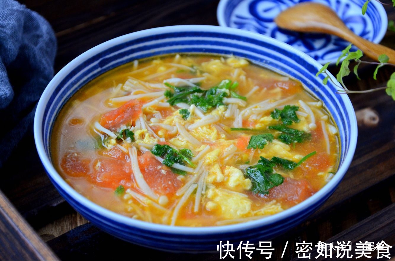 金针菇汤|孩子长身体多喝这汤,酸甜嫩滑,促进大脑发育,好妈妈赶紧来收藏