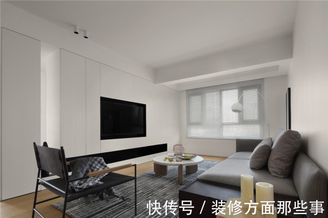 层次|120平粗看之下整个空间以白色为主，但细看起来其实层次分明