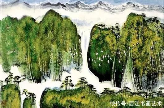 管你正不正宗，我就喜欢浓墨重彩：黄永玉的山水画