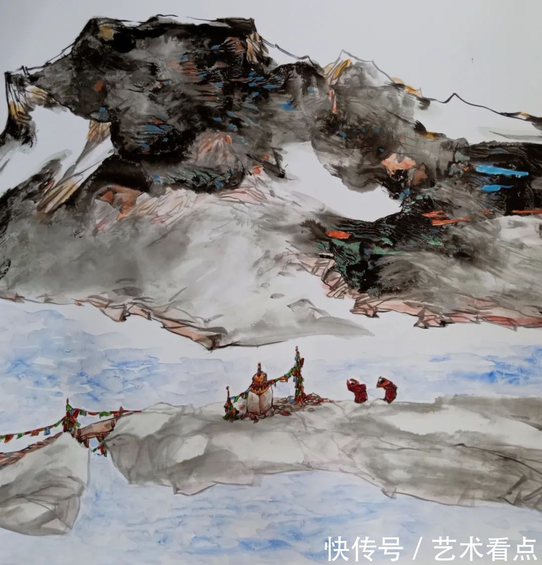 今日头条@神山圣水——刘春明山水画作品展