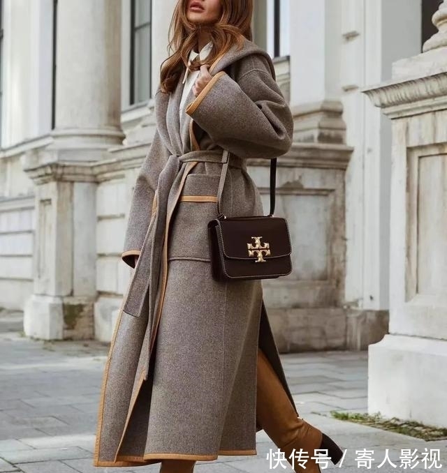 皮毛 冬天的高级感,一件大衣就够了