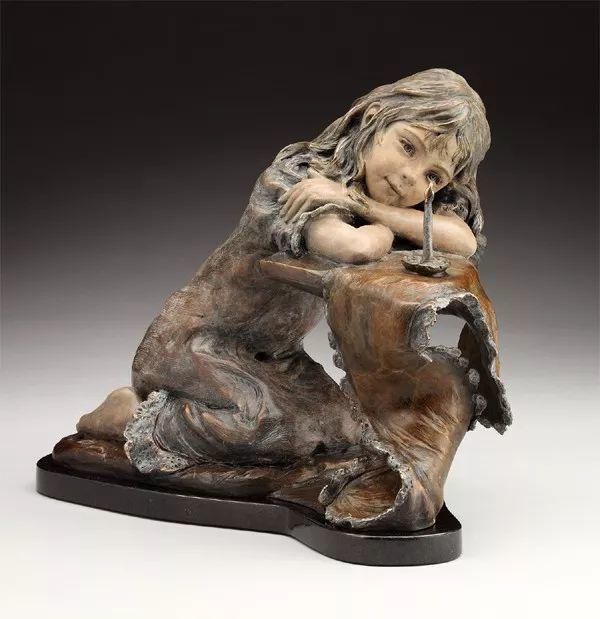 vega@被公认最具大师潜质的美女雕塑家,人体作品生动又别出心裁!