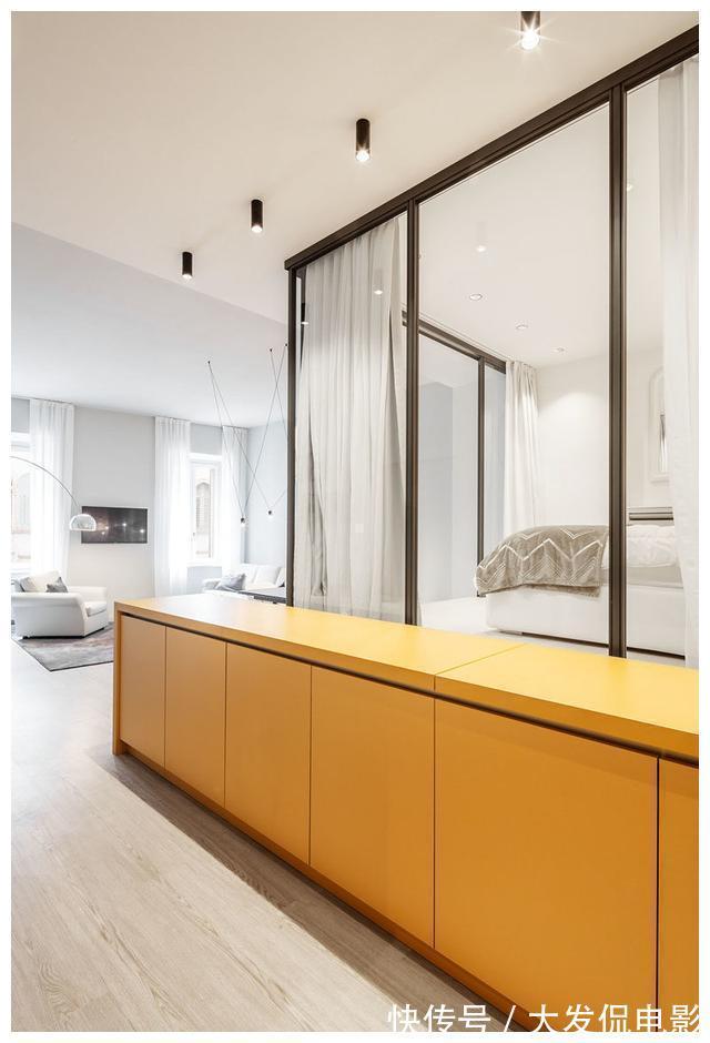 隔断|单间改造设计，就抬高了隔断多出了一个卧室，餐厅厨房卧室都有了