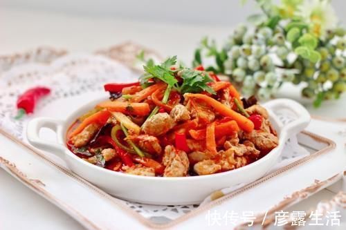 肉丝|酸甜不辣的经典川菜,简单几步就能超下饭,隔两天就要吃一回