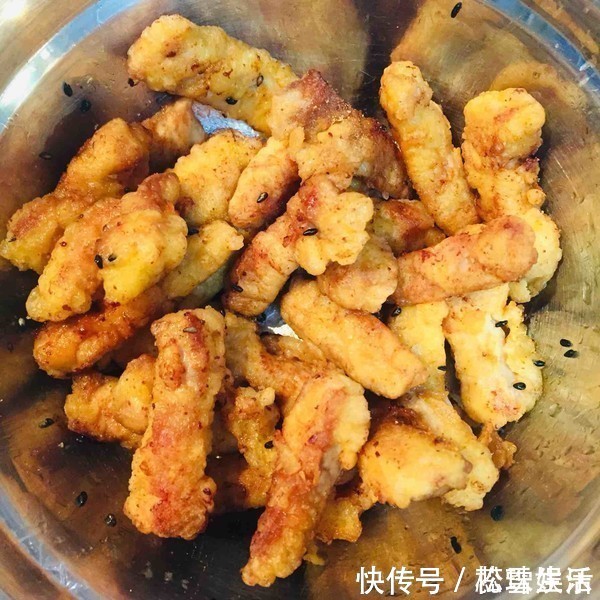 里脊肉|炸酥肉,不要直接用面粉!30年大厨教你,金黄酥脆肉质嫩,不回潮