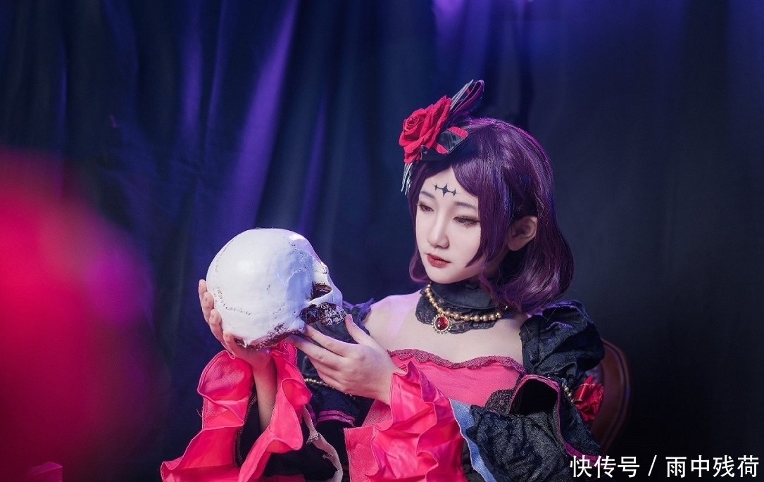 紫霞仙子|王者cos:露娜的新婚之夜,你可愿意还记得她的月下无限连