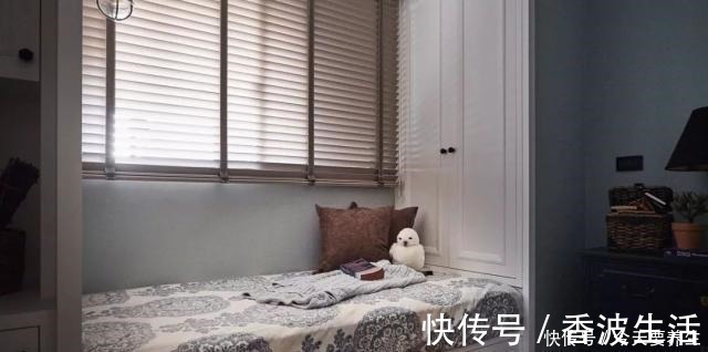 百叶窗|难道是疯了她居然把150㎡大户型,三室改两室,不过效果真大气!