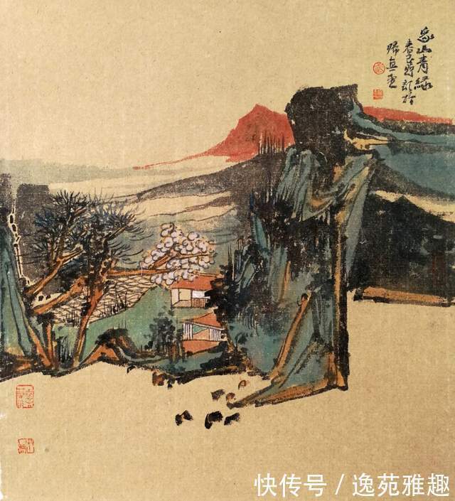 以山水为|「画作欣赏」会当凌绝顶,一览众山小,画家武春玉作品欣赏