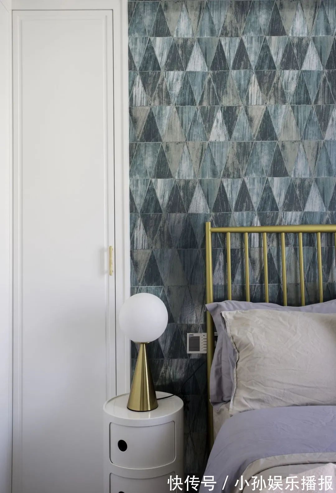 装饰画|180㎡浪漫小窝，蓝与粉、灰与白，优雅情趣，轻松舒适