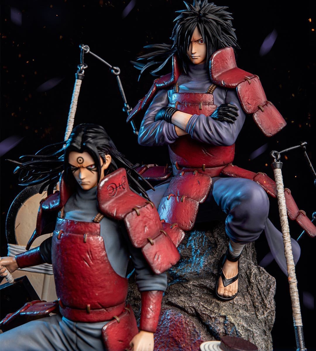 款手办|《火影》仙人模式手办,自来也最丑,千手柱间帅过鸣人