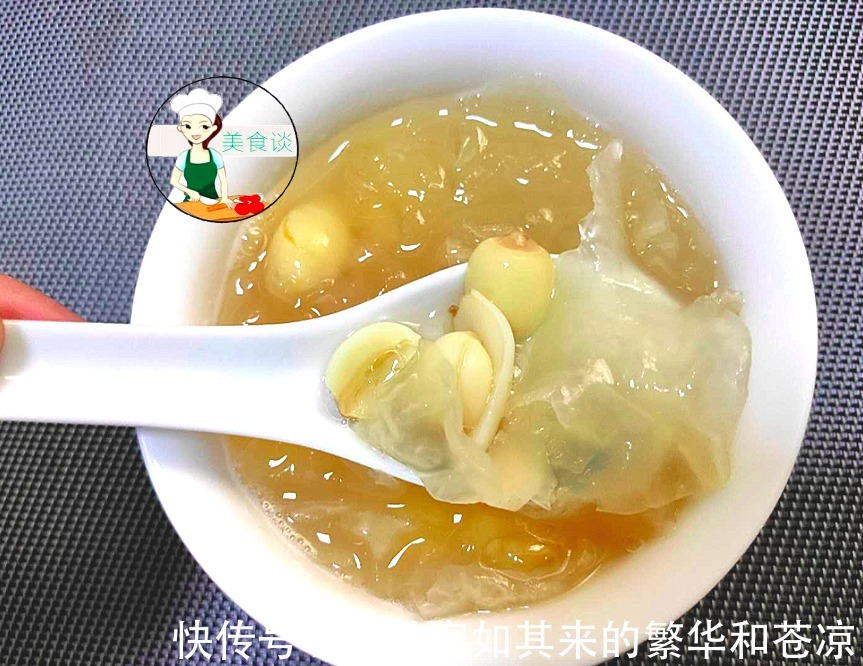 银耳和两样食材一起煮,每天吃一碗,清甜润燥特养人,现在正当季