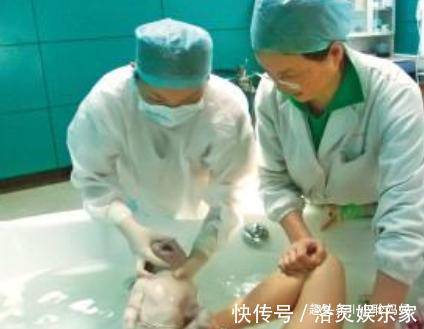 宝宝|将刚出生的宝宝放入水中,他还以为在羊水里,接下来的举动太萌了