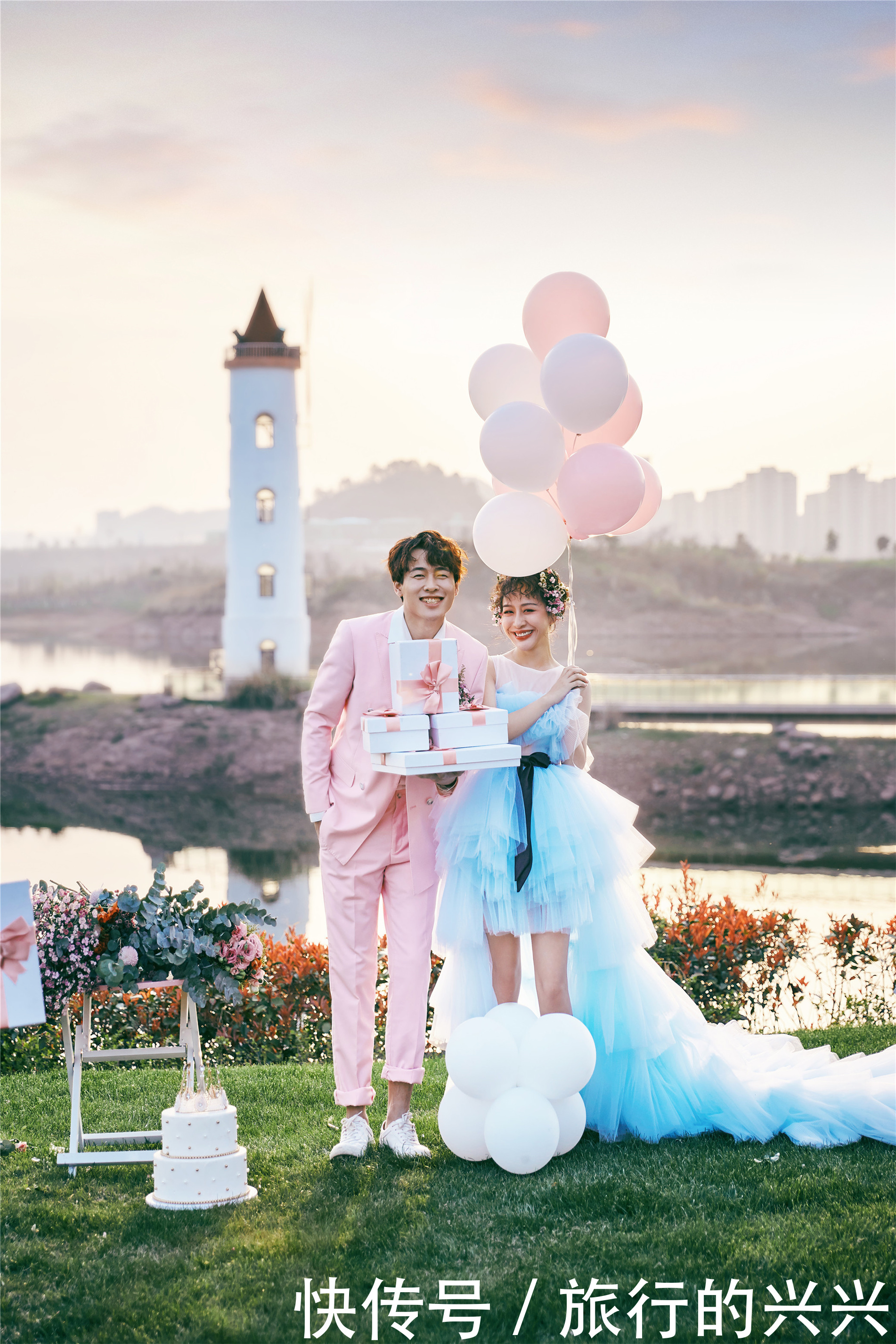 拍婚纱照|不从众,90后创意旅拍婚纱照怎么拍?拍点不一样