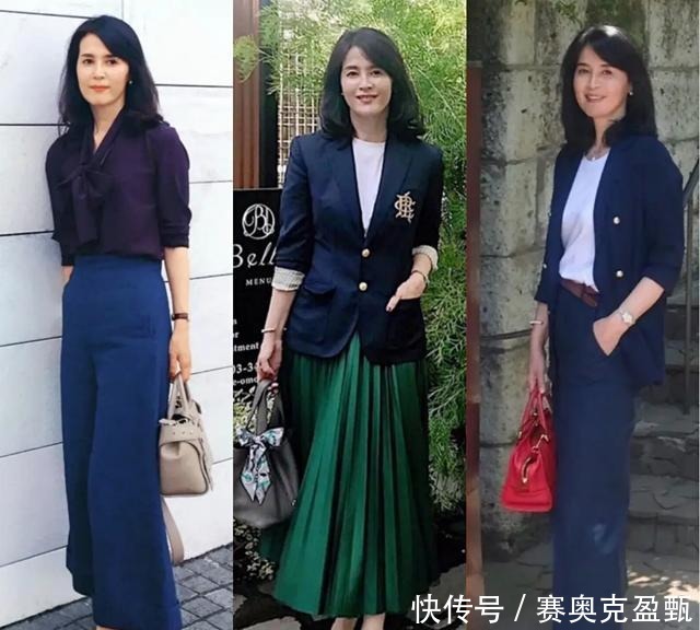 勤风|有肚子的中年女人,记住这些通勤风穿搭技巧,时髦显瘦有气质