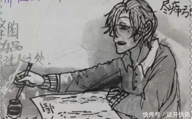 家长|“我妈已经3天没打我了”,孩子上课无聊在课本上画画,成品被赞