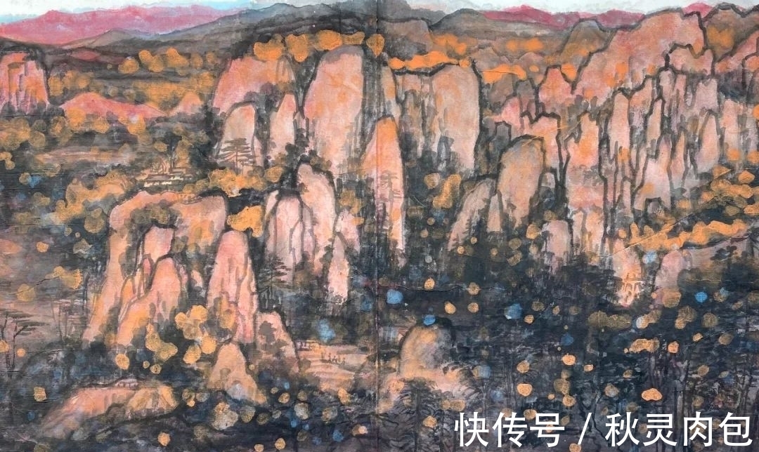 黄宾虹!水墨诗意——任海荣山水画艺术品鉴