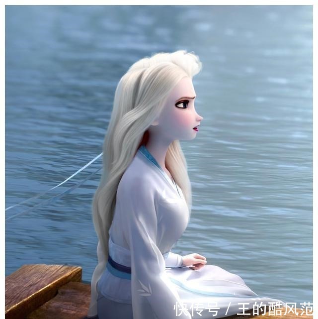 lo装|艾莎女王也是“三坑少女”,JK超可爱,汉服无缝穿越古装剧