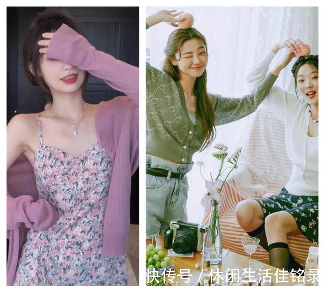 撞色 早秋夏末不知道如何搭配针织衫才是正确打开方式，轻松打造气质！