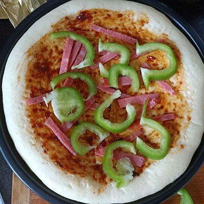 披萨饼|培根青椒披萨