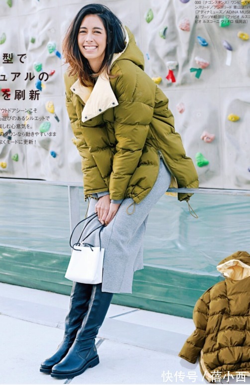 半身裙 为什么日本女生穿“羽绒服”,好像很普通却越看越耐看?来看答案