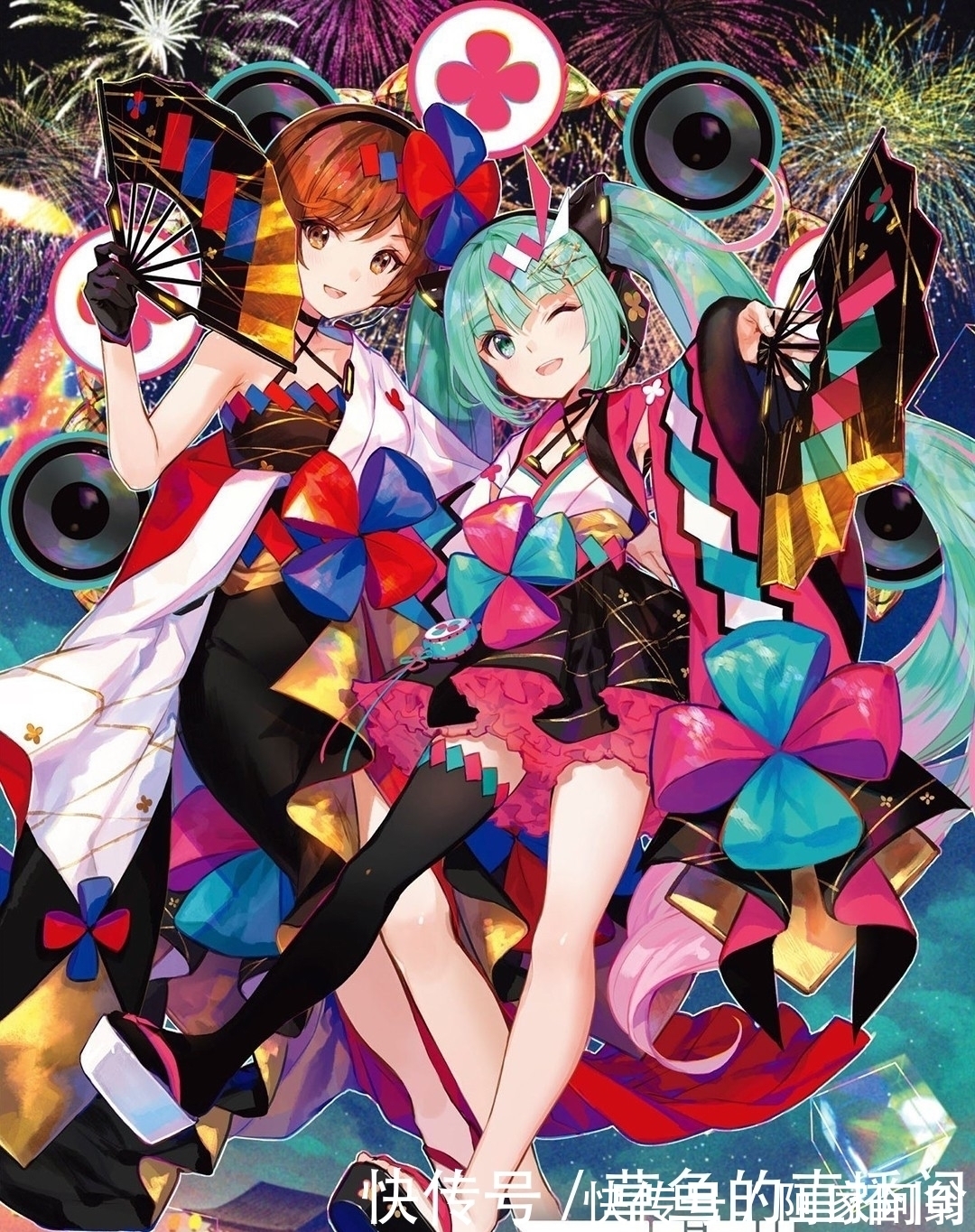 幻想世界|充满幻想世界的插画,用色绚烂绮丽,光影特效很赞