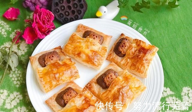 这也太可爱了吧！孩子说舍不得吃，酥脆掉渣儿特别香，10分钟搞定！