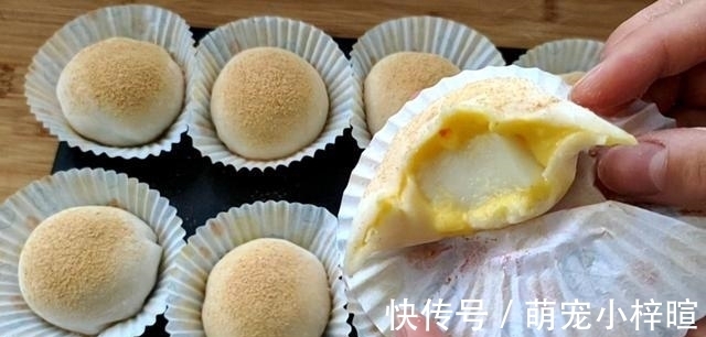 糯米粉|豆浆和糯米粉试试这样做,比雪媚娘还好吃,软糯拉丝放三天也不硬