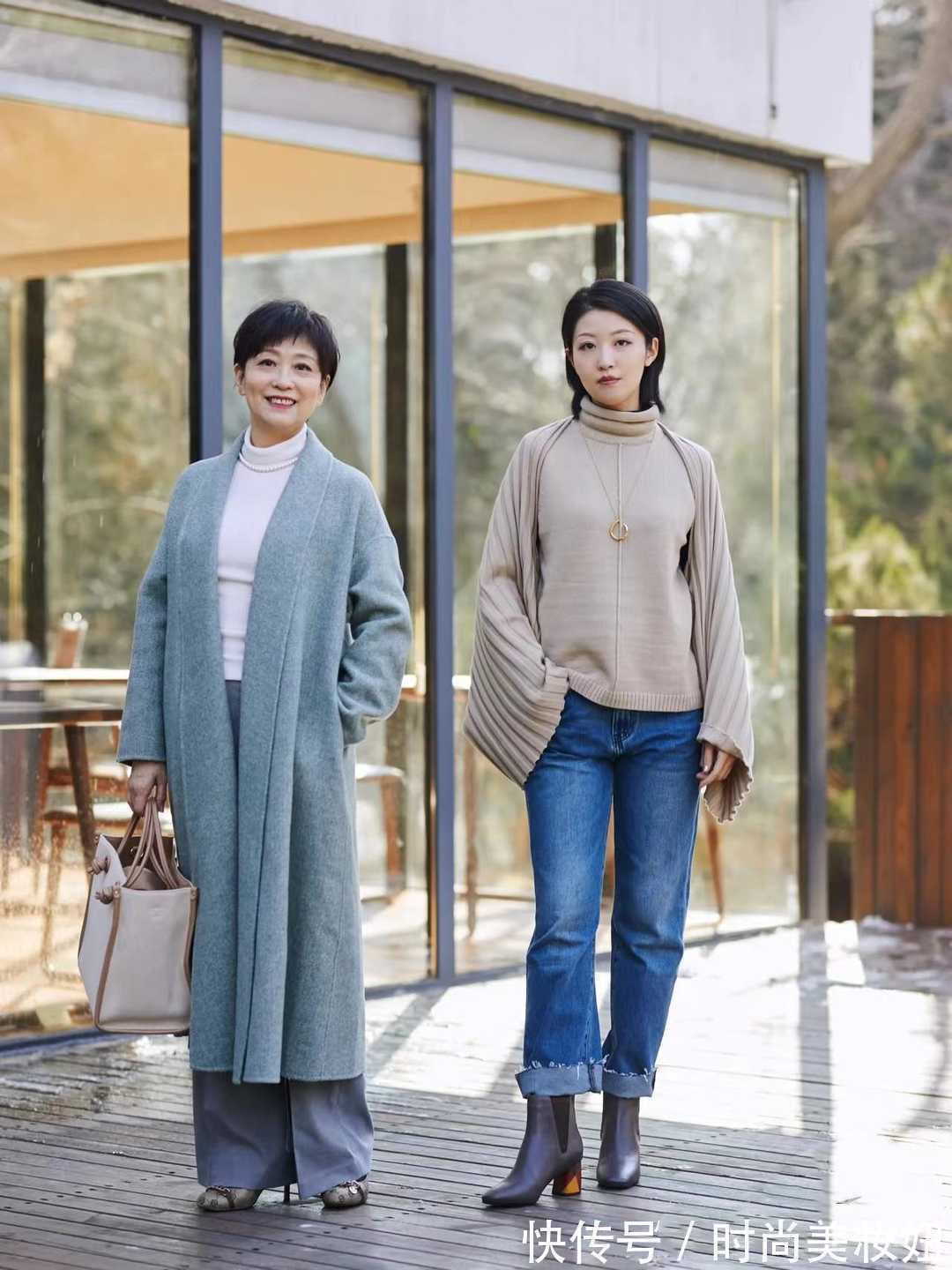 衣品 60岁妈妈身材微胖长相平平,靠穿搭打造高级气质,太会穿了