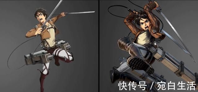 贝特霍尔德|进击巨人动漫游戏画风对比:铠之巨人帅炸,阿尼深刻诠释冰山美人